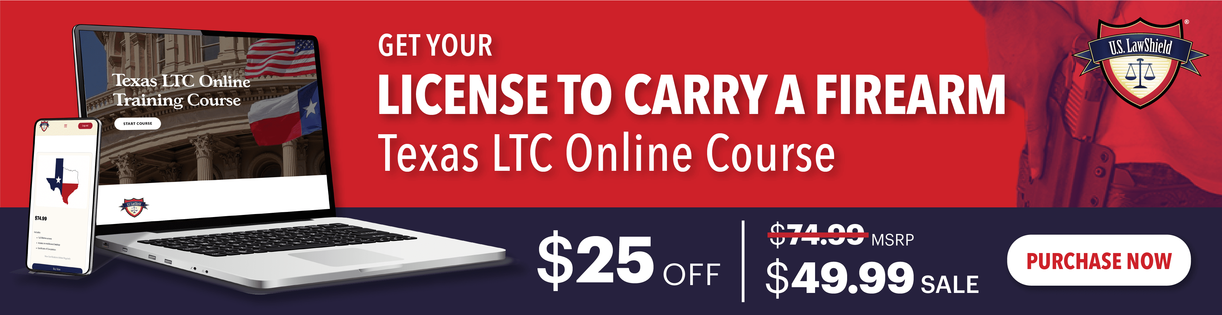 Get your license to carry a firearm